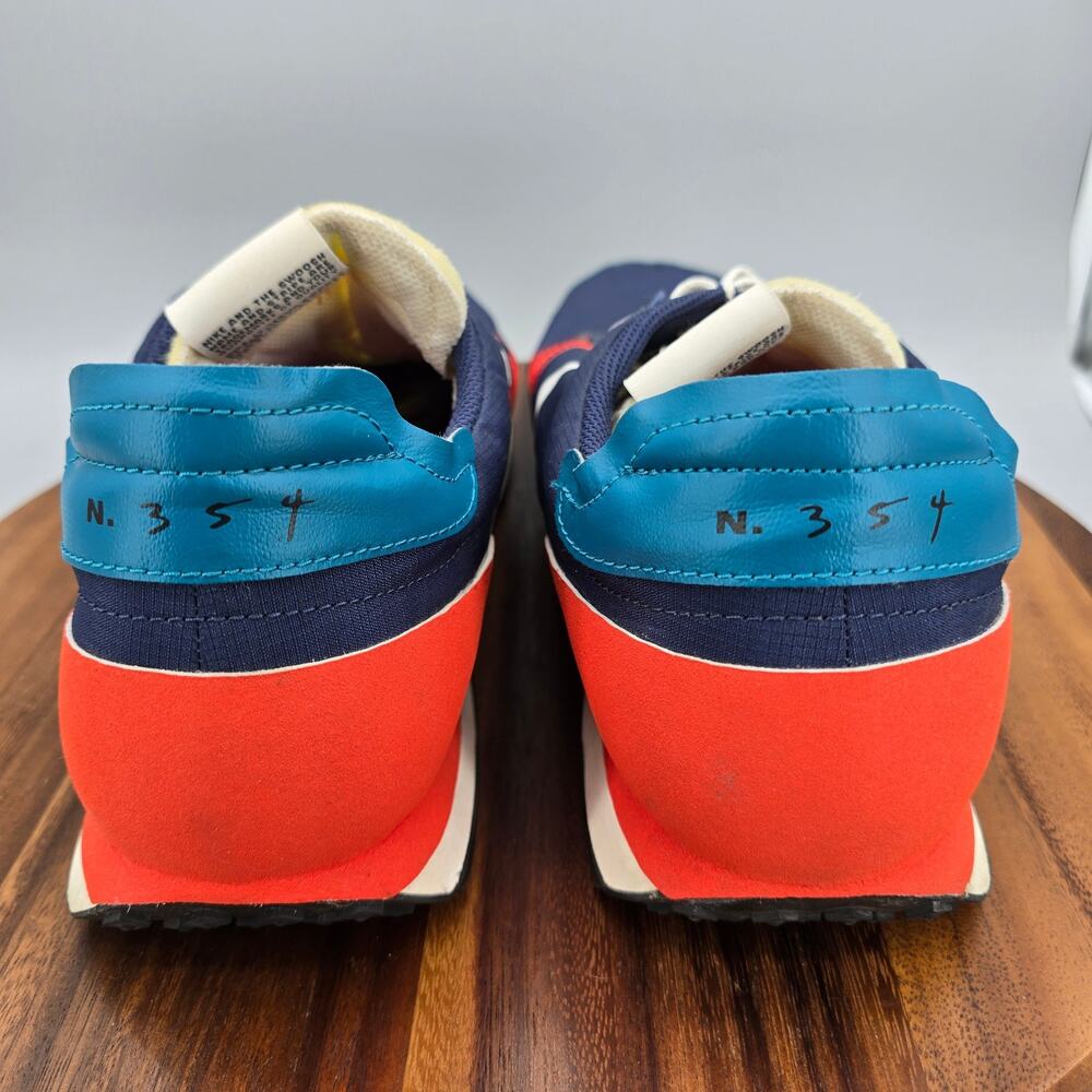 Nike Daybreak Type SE Shoes Mens 15 Navy Blue Orange Running Athletic Sneakers - Picture 4 of 8